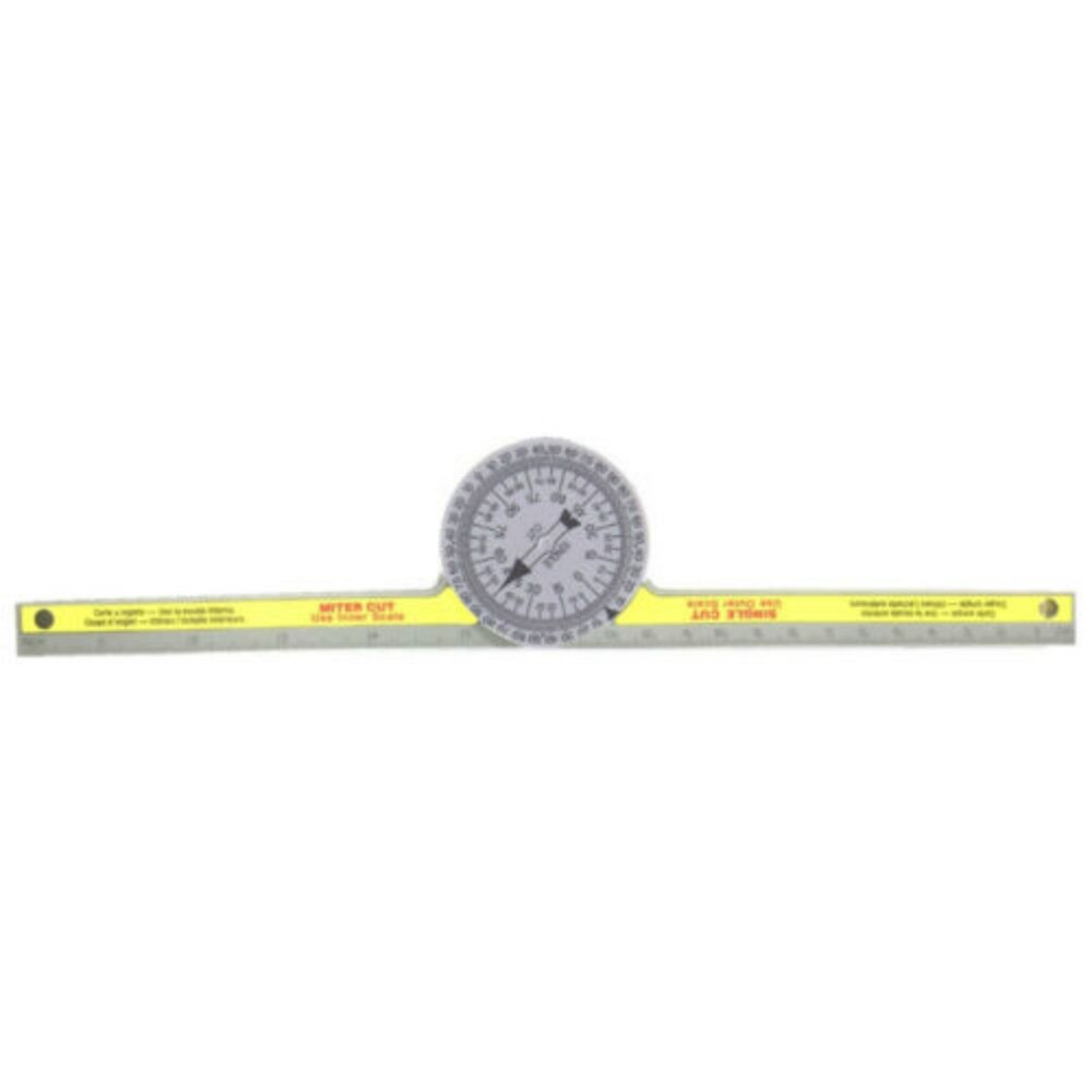 Engineering Pro Miter Saw Protractor Angle Finder Rule Degree Measurement Ruler