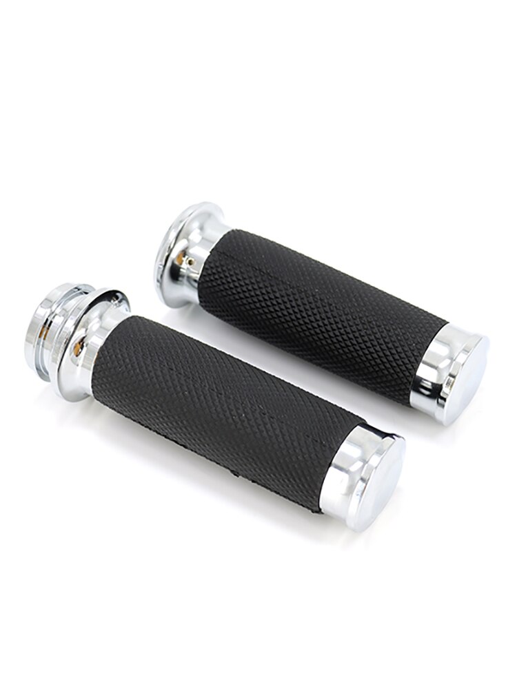 Poignées de moto, 1 pouce 25mm, électronique, poignée d&#39;accélérateur, CNC pour Harley Touring Electra Glide Softail Slim: C