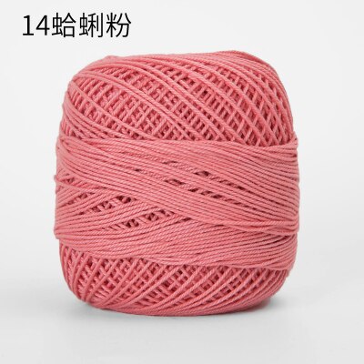 20g laine soie épaisse Crochet fil dentelle Wayuu sac main-bricolage Crochet été coton Fine laine à tricoter: 35