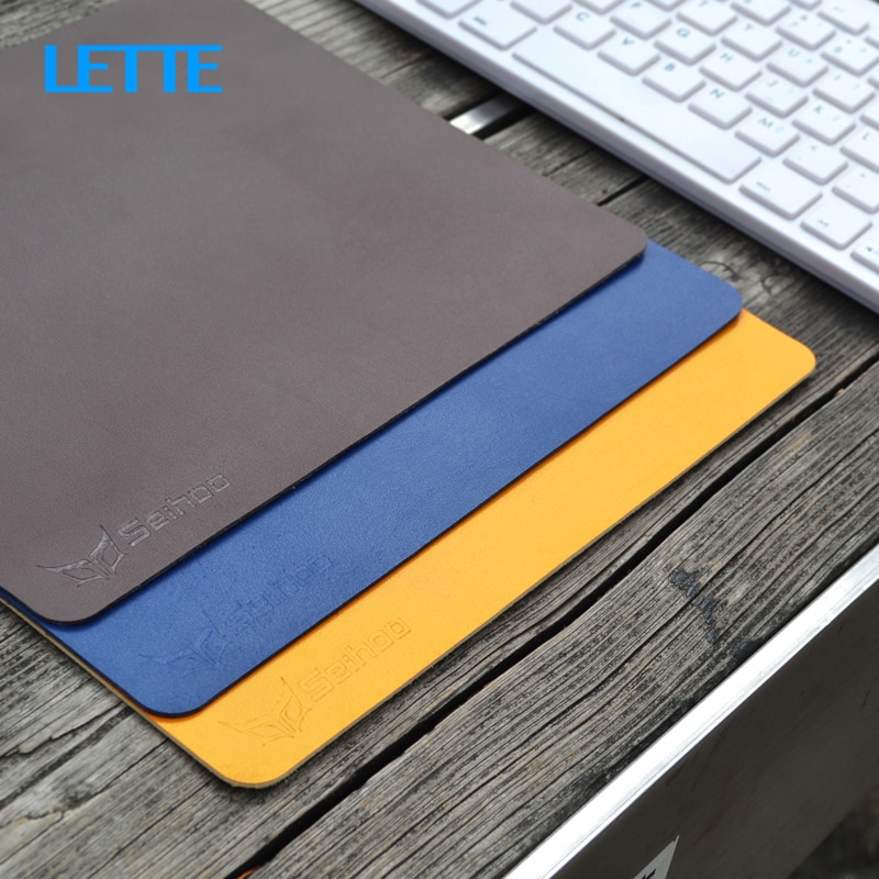 Micro Leather Non-slip Mouse Pad Super Soft Laptop Desk Control Style Mousepad Waterproof Mouse Mat For Office Home Gaming