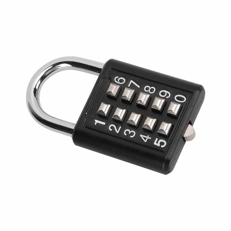 TONYSA Lucchetto di sicurezza a combinazione, comodo lucchetto con