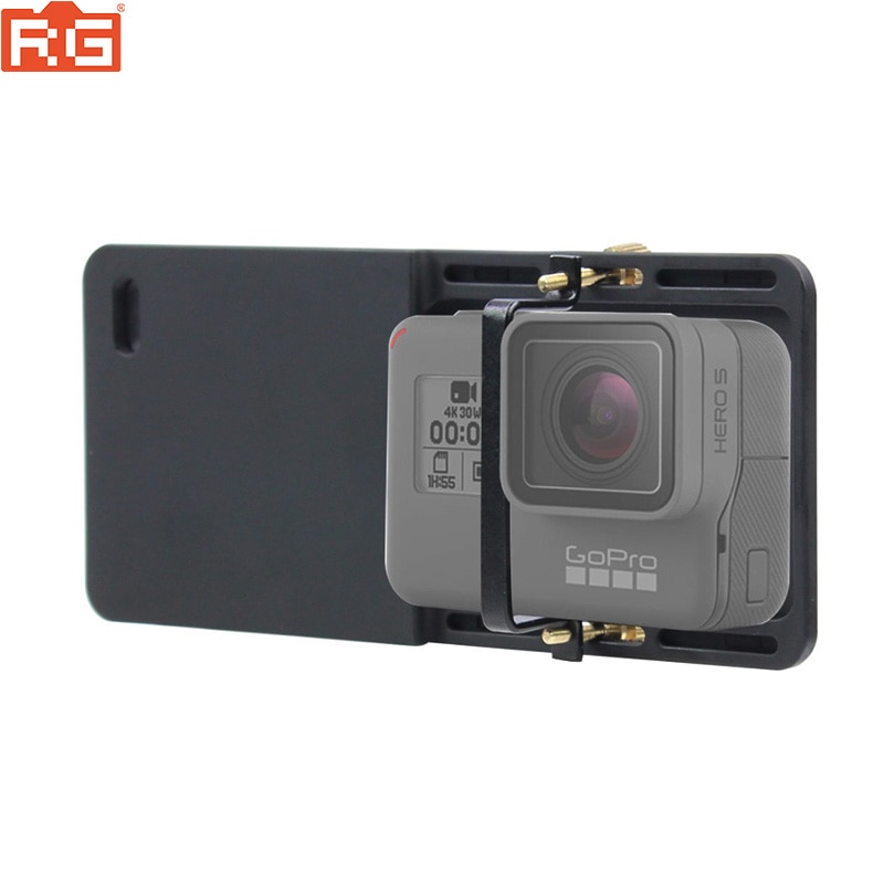 Handheld Gimbal Adapter Schakelaar Mount Plaat voor GoPro Hero 6 5 4 3 3 + Yi 4 k Camera voor DJI Osmo Feiyu Zhiyun Glad Q Gimbal