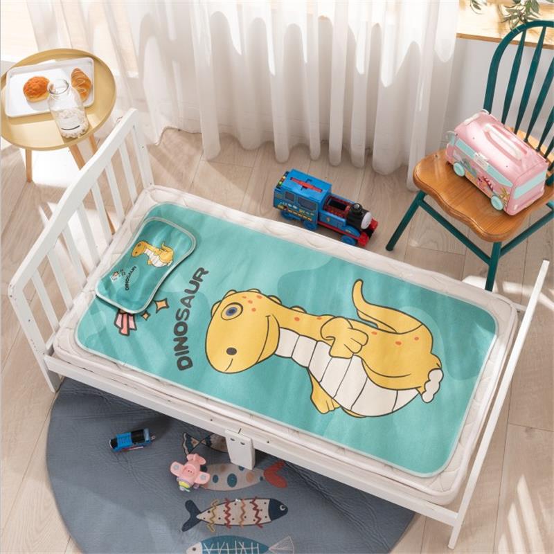 Cartoon Baby Mattresses Summer Cool Sleeping Mat Breathable Mattress Pads Toddler Crib Cot Cozy Nap Pads Infant Bear Bed Mat