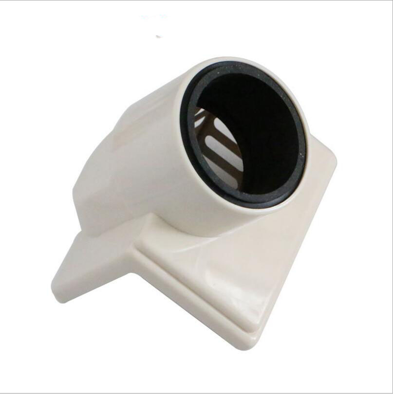 304 Stainless Steel Wall Side Row Dual-purpose Floor Drain PVC75 PVC56 PVC50 PVC40Tube Balcony Wall Corner Floor Drain