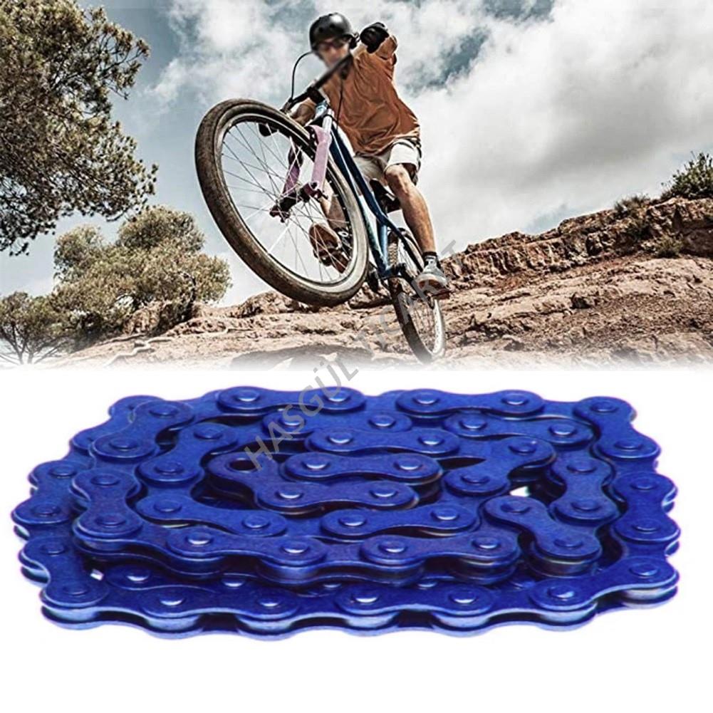 Hsgl Bicycle Blue Chain BMX Freestyle 92L Model Z410 Motion Bicycle Chain