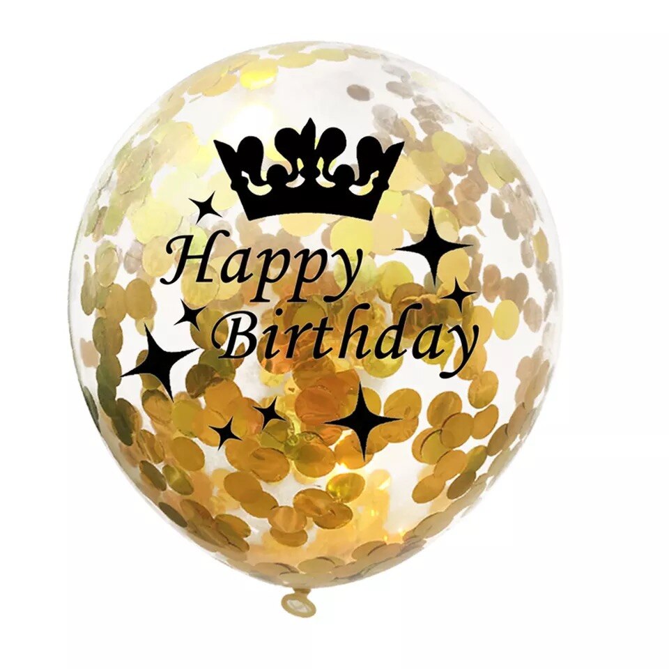 5 stuks 12 inch gouden zwarte metalen latex ballon helium volwassen ballon bedrukt happy 30th verjaardagsfeestje decoraties ballonnen benodigdheden: Diepe saffier
