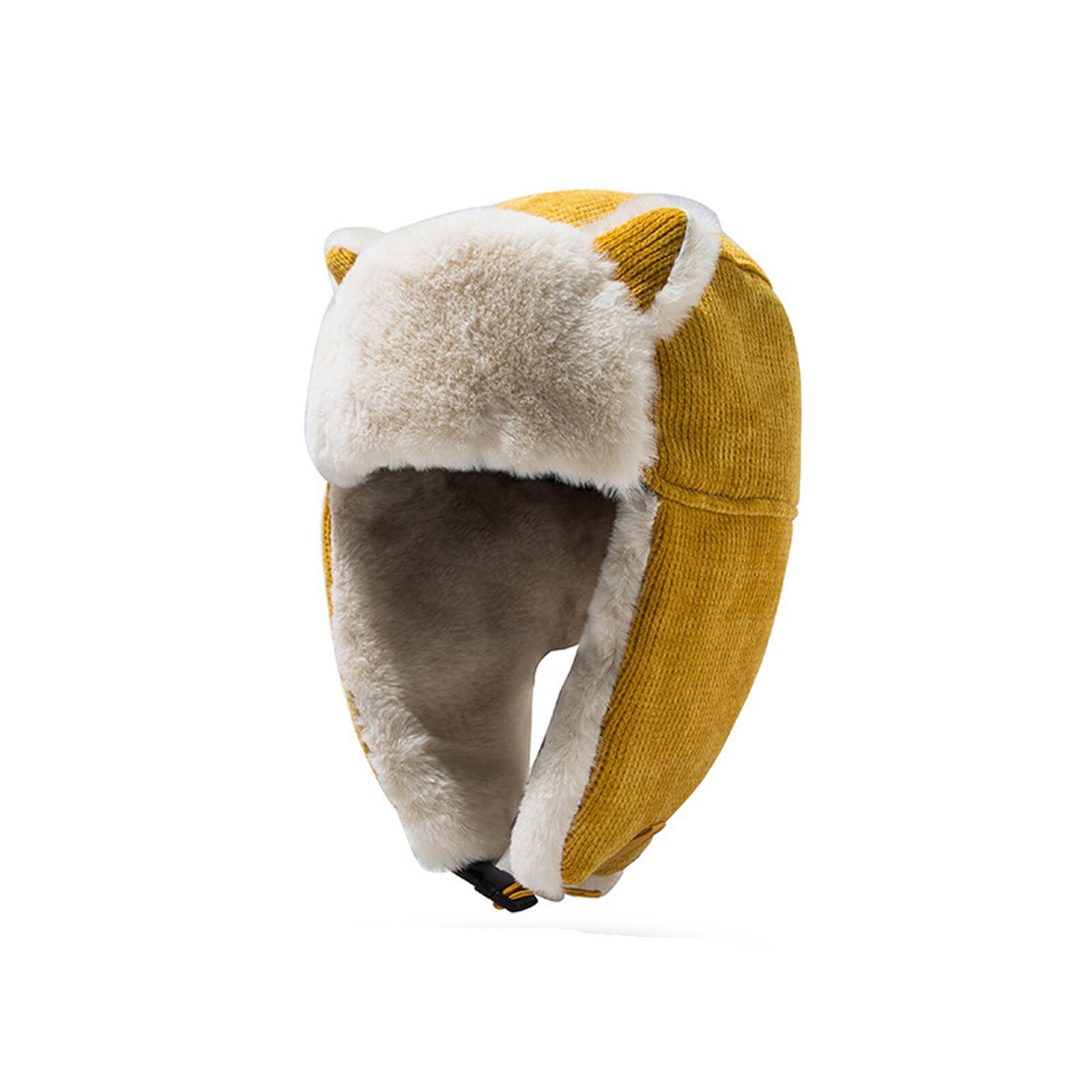 Cappello invernale da Donna pelliccia orecchie di gatto di alta qualità Cappello da fulmine Cappello in mucchio ispessito protezione dell'orecchio Cappello Donna Inverno Lusso: YE