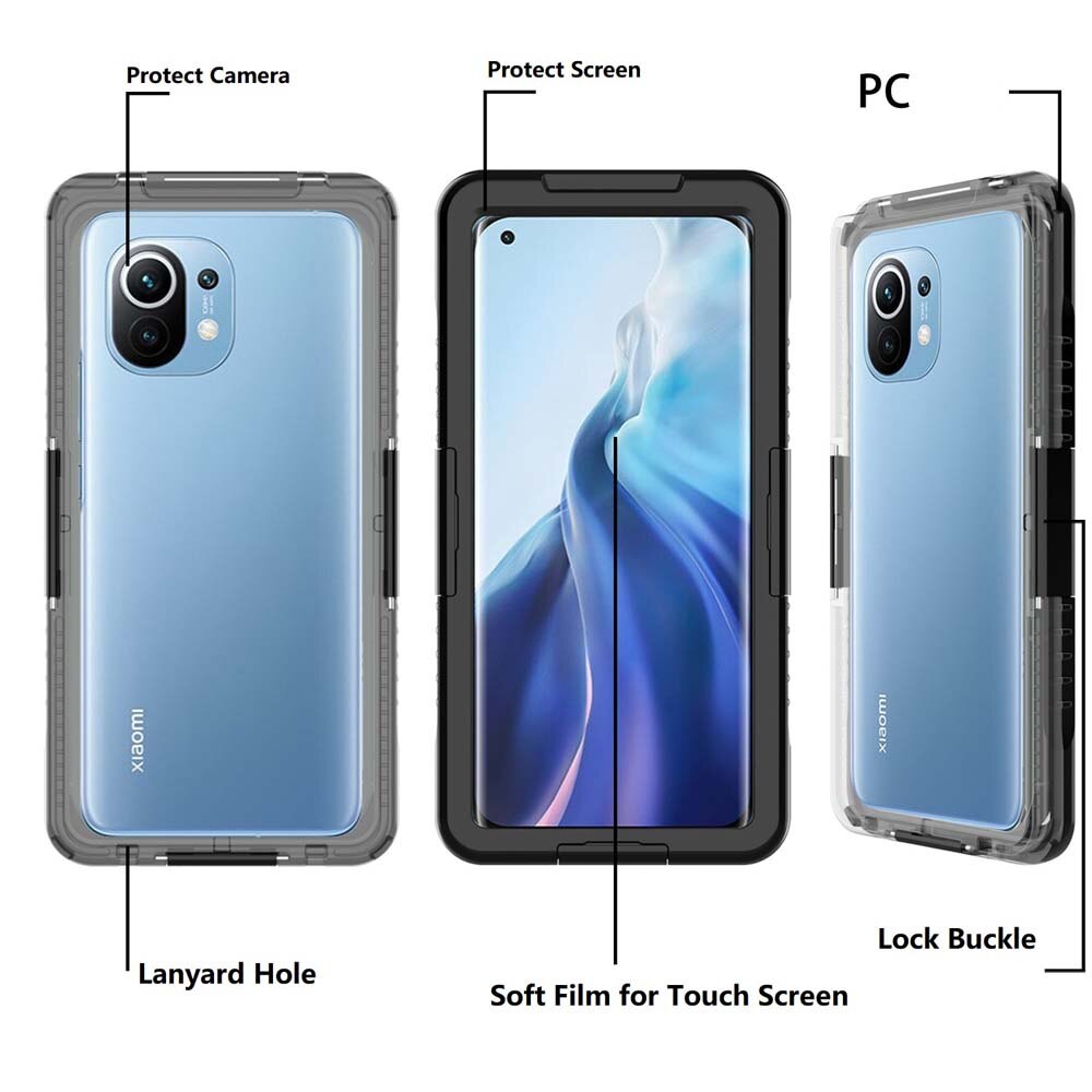 IP68 Waterdichte Case Voor Xiaomi Redmi 9T Zwemmen Duiken Outdoor Shockproof Case Voor Redmi Note 9S 9T volledige Bescherming