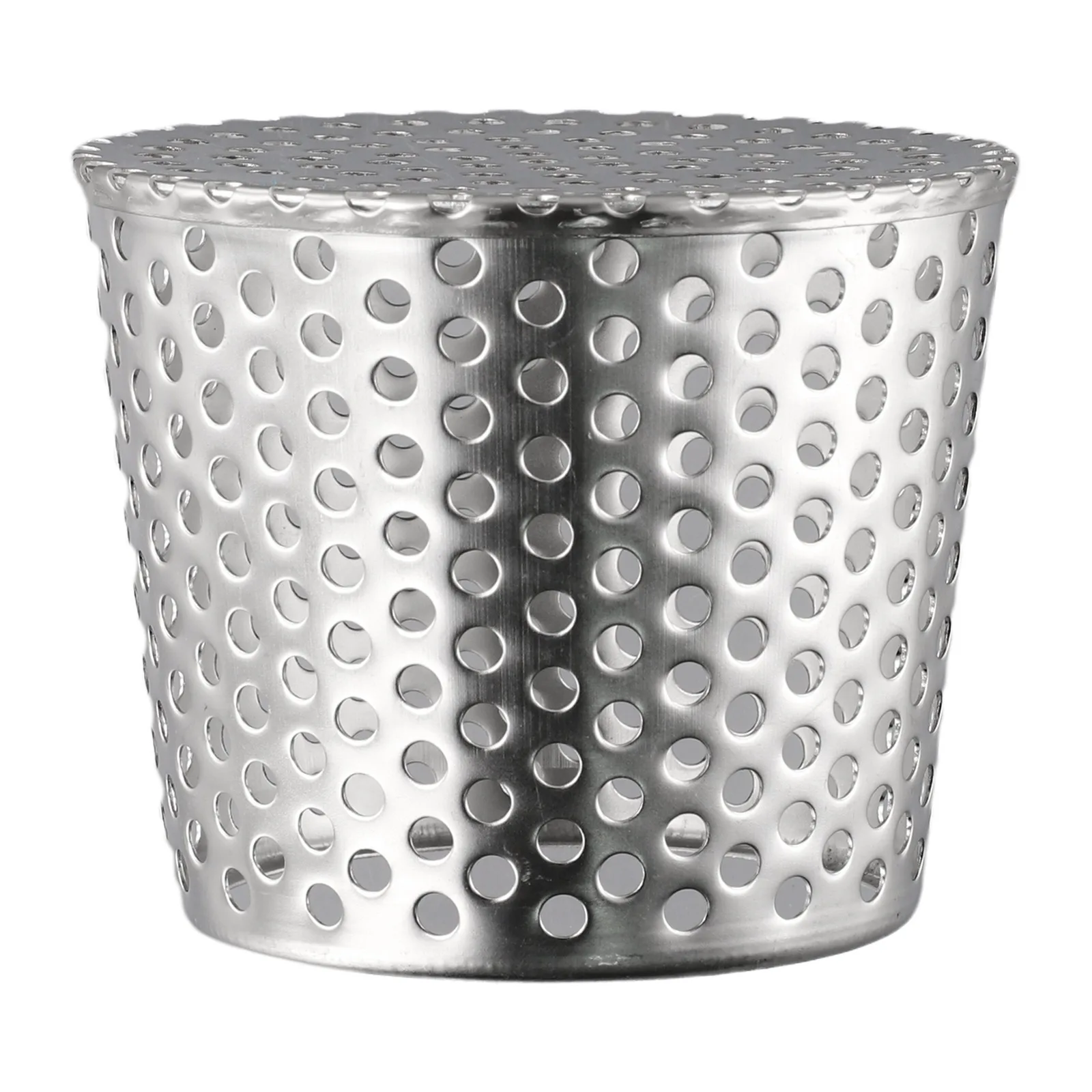 Drainage Cover Floor Drain Wall Insert Anti-blocking For Rooftop Balcony Outdoor Rain Bucket 50-200mm Practical: Light Grey