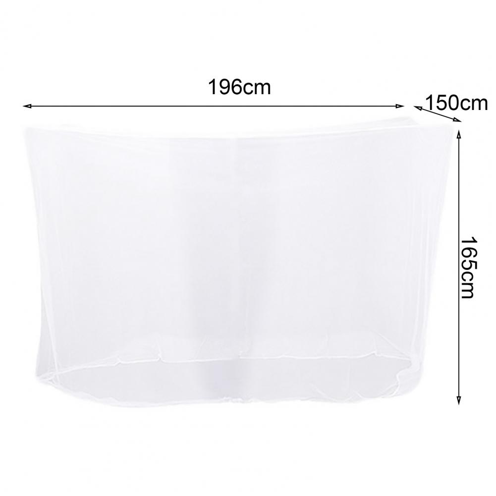 196*165cm łóżko kopułkowe moskitiera baldachim oddychająca siatka projekt prosta instalacja pojedyncze łóżko baldachim zasłona moskitiera