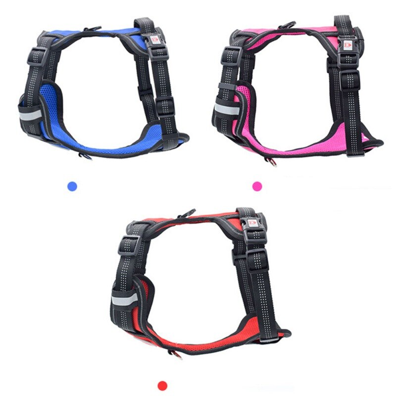 Nylon Pet Dog Harness French Bulldog Harness.Puppy Small Dogs.Harnesses Adjustable Pet Dog.Chest Strap Pet Dog Accessories