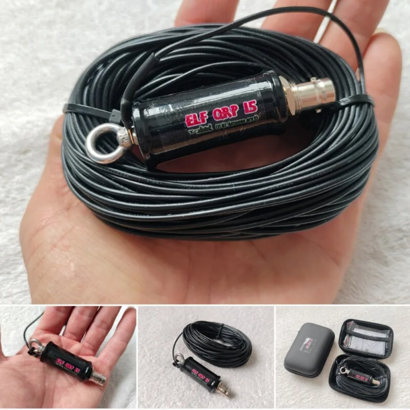 Antenna Elf HF 1-30 MHz 15 W QRP15 Antenna QRP Mini antenna portatile per gli appassionati di radio amatoriali