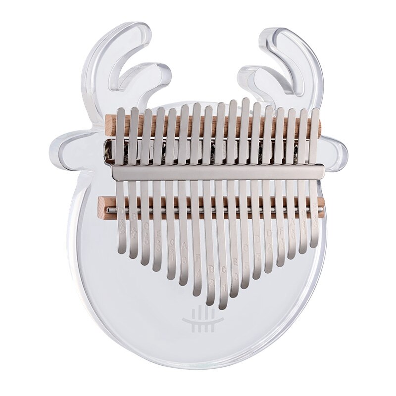 Hluru Kalimba 17 Key Instrument Crystal Thumb Pian... – Grandado