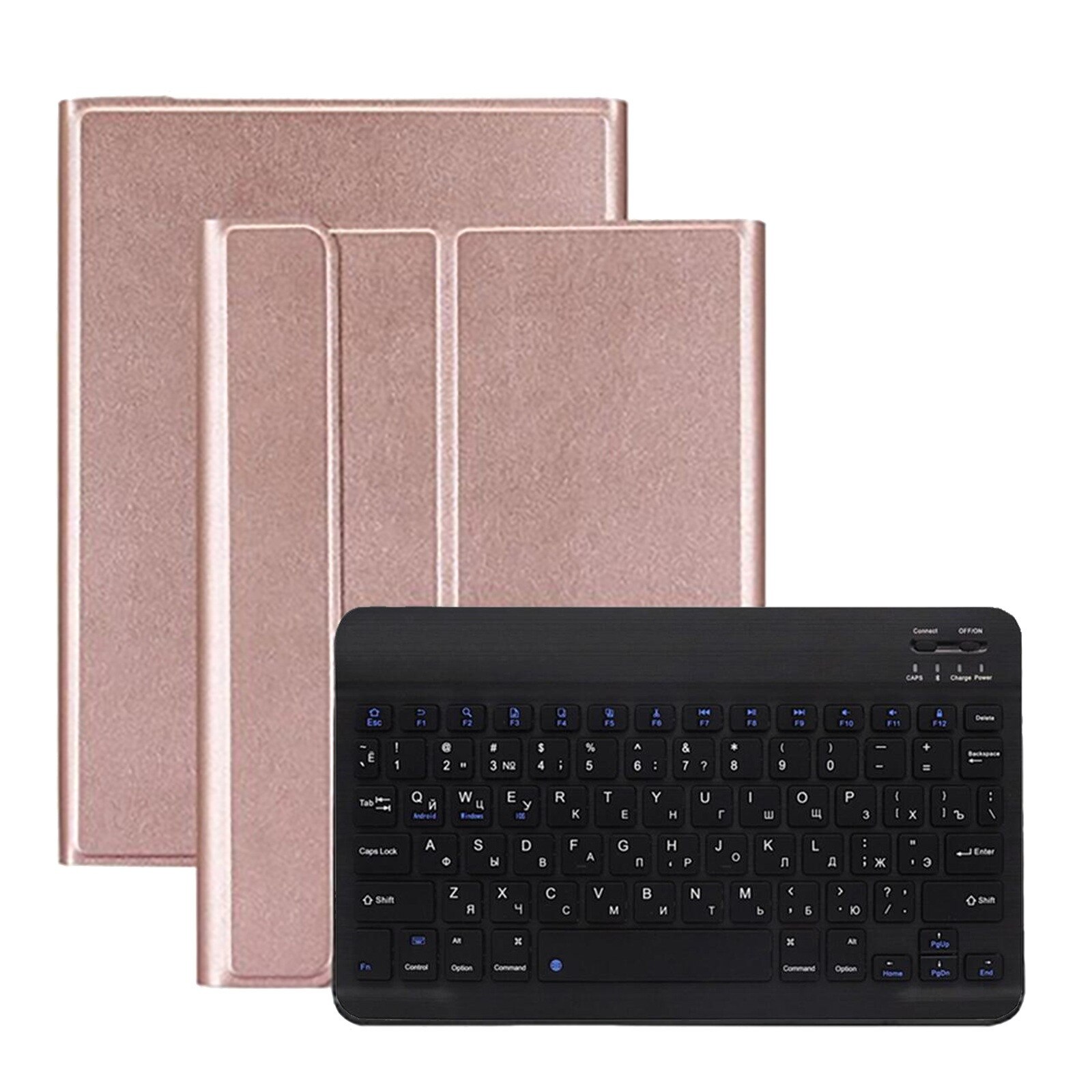 Funda para teclado inalámbrico retroiluminado, para Lenovo Tab M10 FHD Plus 10,3 tb-x606f TB-X606X, Funda tipo libro con soporte para tableta: D For M10 Plus