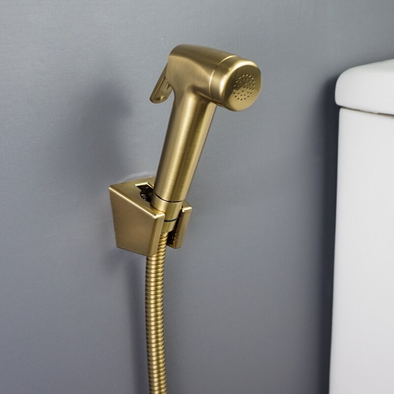 Pulvérisateur de Bidet mural pour toilettes, salle de bain en ABS, ensemble de pulvérisation à main, Douche autonettoyante, pomme de Douche avec tuyau