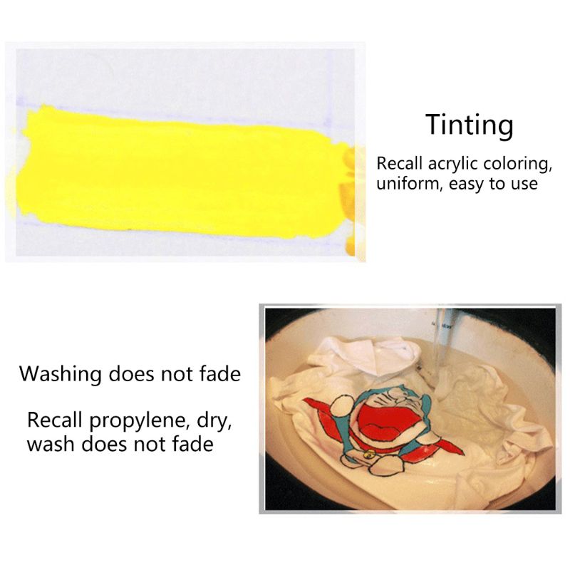 12/18/24 Colors 12ML Tube Acrylic Paint set Art Painting Drawing Tools For Kids DIY Water-resistant