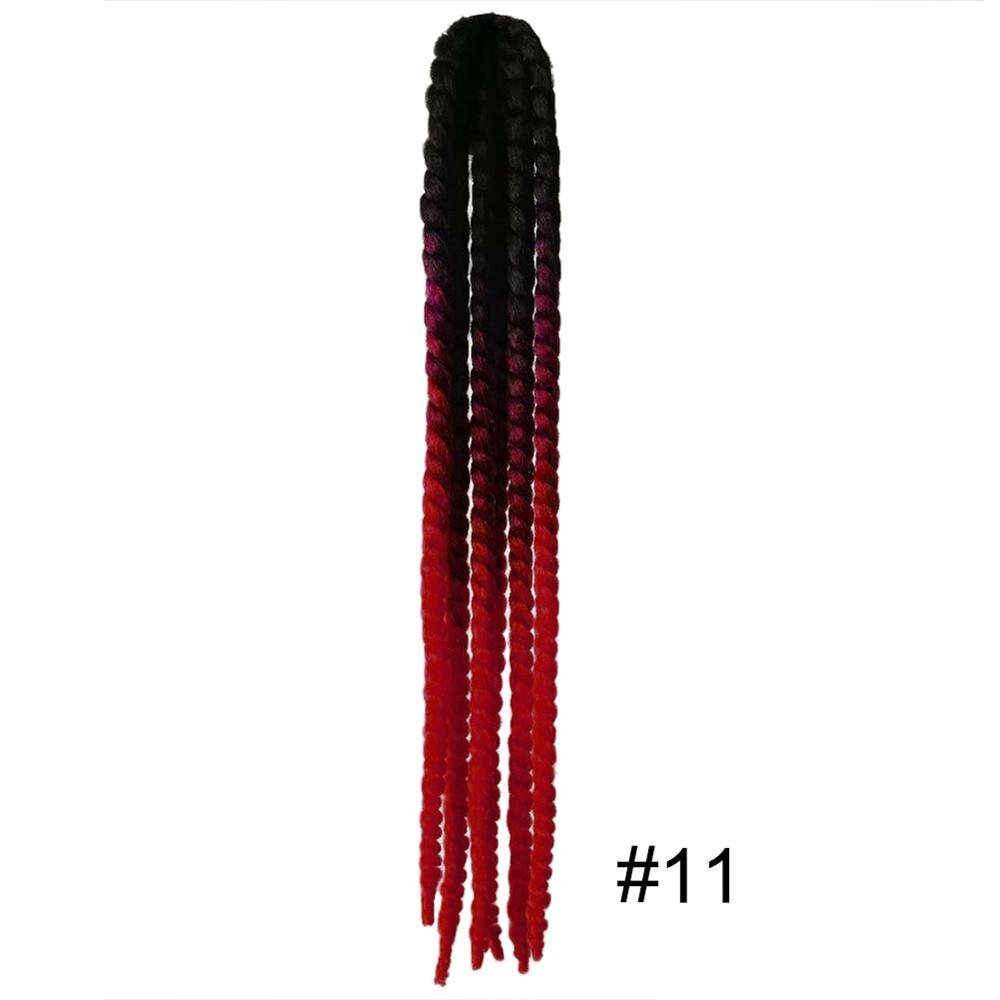 Casco para motocicleta, trenza con ventosa, trenza de cola de caballo, trenza todoterreno, casco de trenza sucia para motocicleta, decoración estilo punk Twist hairstyle: QM204007-011
