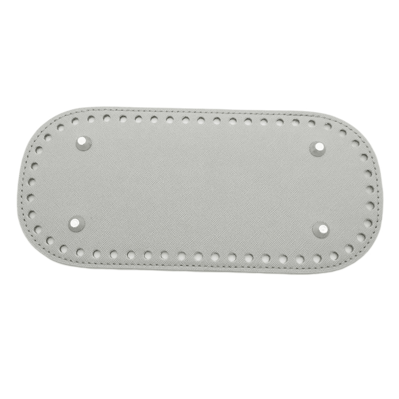 8 colors Handmade Oval Long Bottom webbing for crochet bags Rectangle Round Bottom Diy Crochet Bag Bottom Long For Knitted Bag: Orange