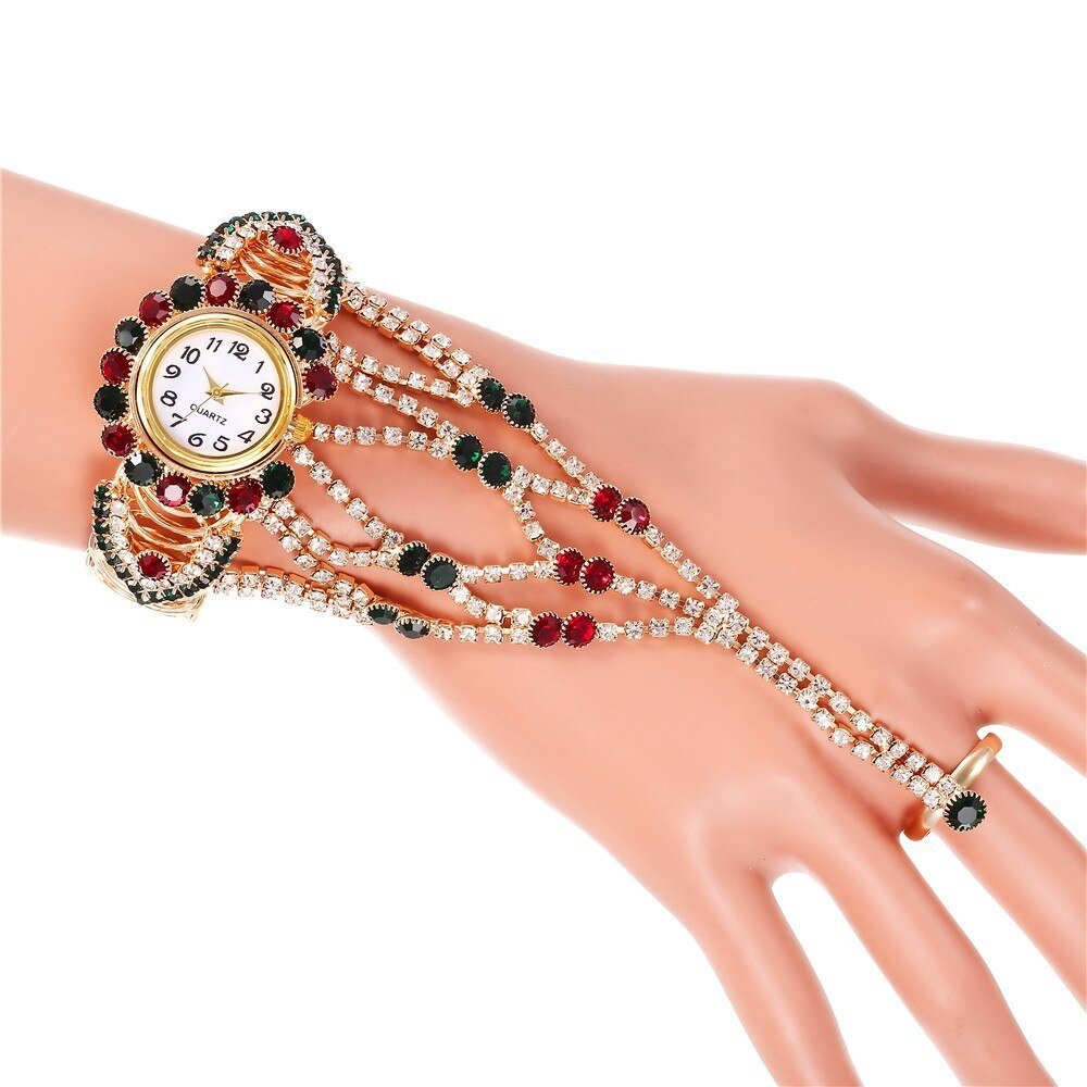 Top Luxus Uhr Strass Armband Uhr Frauen Uhren Damen Armbanduhr Relogio Feminino Reloj Mujer Montre Femme