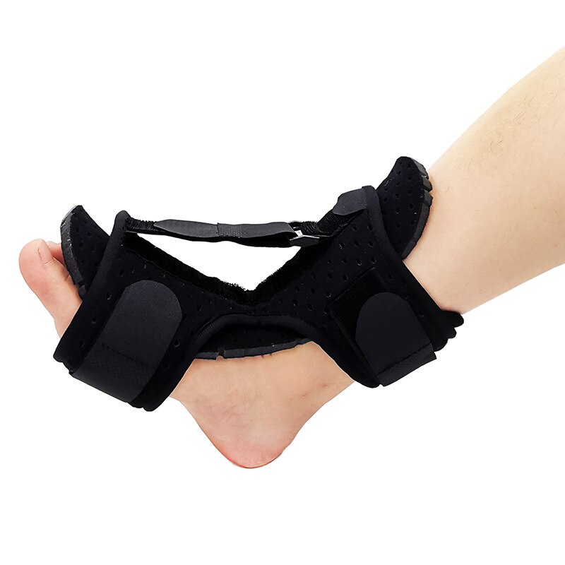 1pc Einstellbare Plantarfasziitis Nacht Fuß Schiene Orthesen Klammer Elastische Rücken Nacht Schiene Fußpflege Werkzeug: Ursprünglich Titel