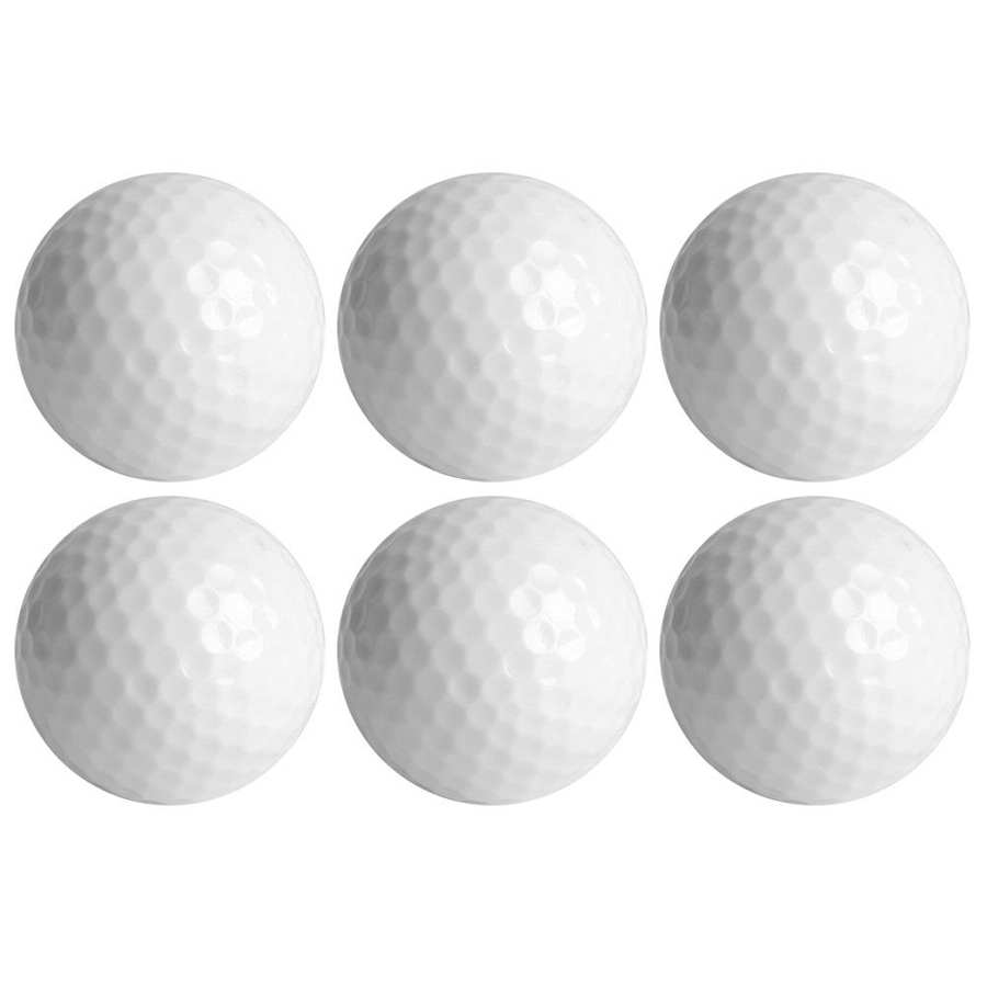 6 st boll syntetgummi led lysande boll ljus attraktiv för natten dagtid träningsboll