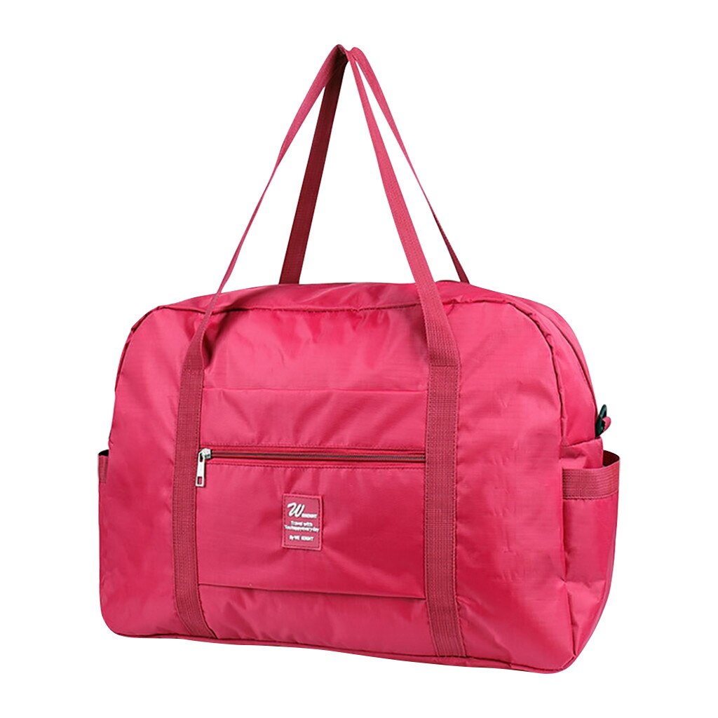 Grande Capacidade de Saco de Viagem Da Moda Para O Homem Mulheres Fim De Semana Saco de Grande Capacidade Saco de Viagem Transportar em Sacos Сумка Женская 30: Vermelho