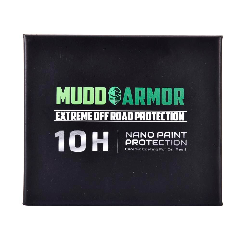 MUDD ARMOR 10H Ceramic Car Coating Liquid Glass Waterproof Nano Ceramic Car Paint Care Anti-scratch 50ml Super Hydrophobic Coat