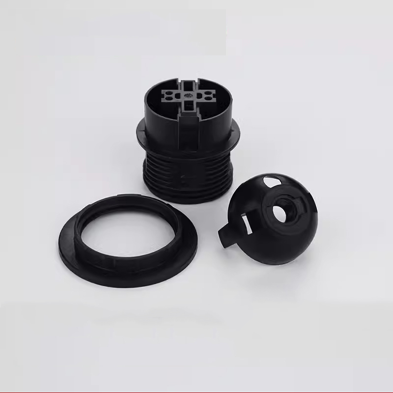 Accesorios de iluminación E14 E27 portalámparas accesorios portalámparas luminaria Base de lámpara Flexible montaje: Negro / 2G7