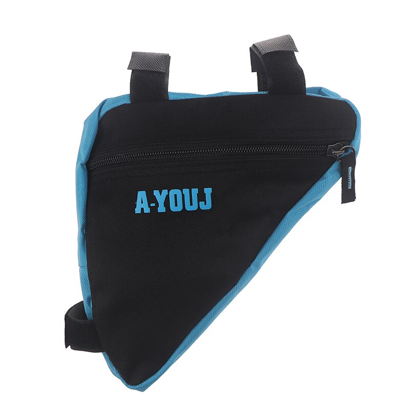 Driehoekige tas voor fietsframe, telefoon, fietsaccessoires, waterdichte fietstas, fietsframe, zadeltas voor mountainbike: Bl