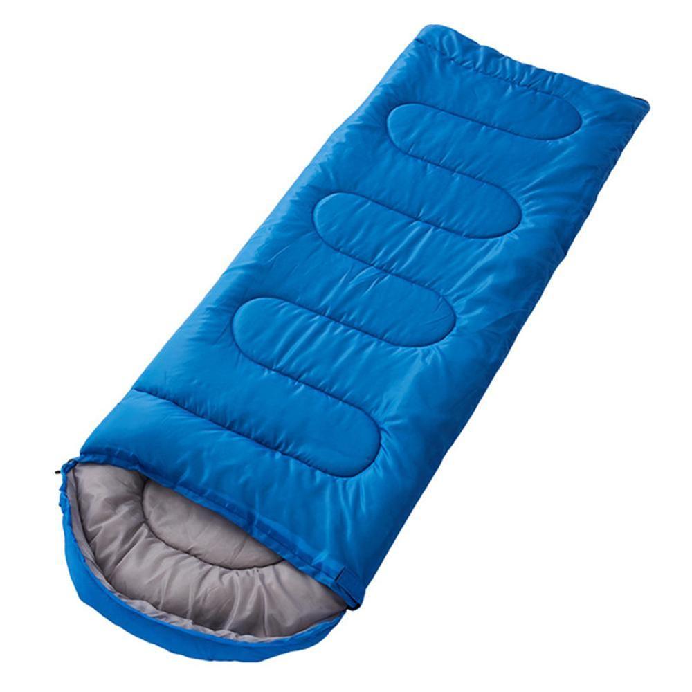 Outdoor Waterproof Travel Envelope Sleeping Bag Camping Hiking Carrying Case Blue: Blue