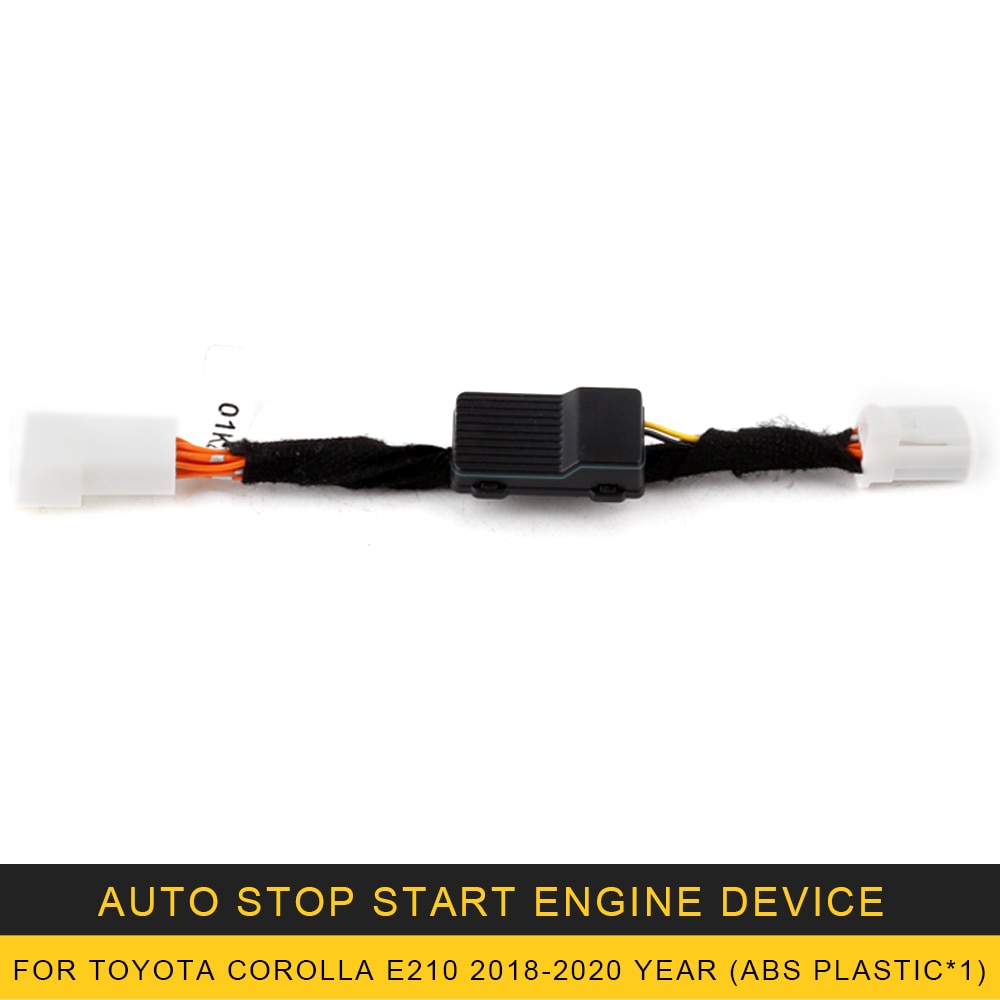 Til toyota corolla  e210 bil automatisk stop start motorsystem fra enhed kontrol sensor stik smart stop annullere: Default Title