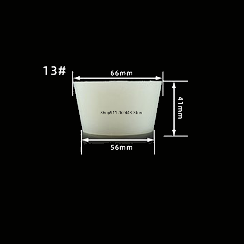Tapones de silicona sólida para fermentación, tapones de silicona para tarro de fermentación homebrew, tapas de fermentación de goma, 00 # ~ 16 #: Model-13
