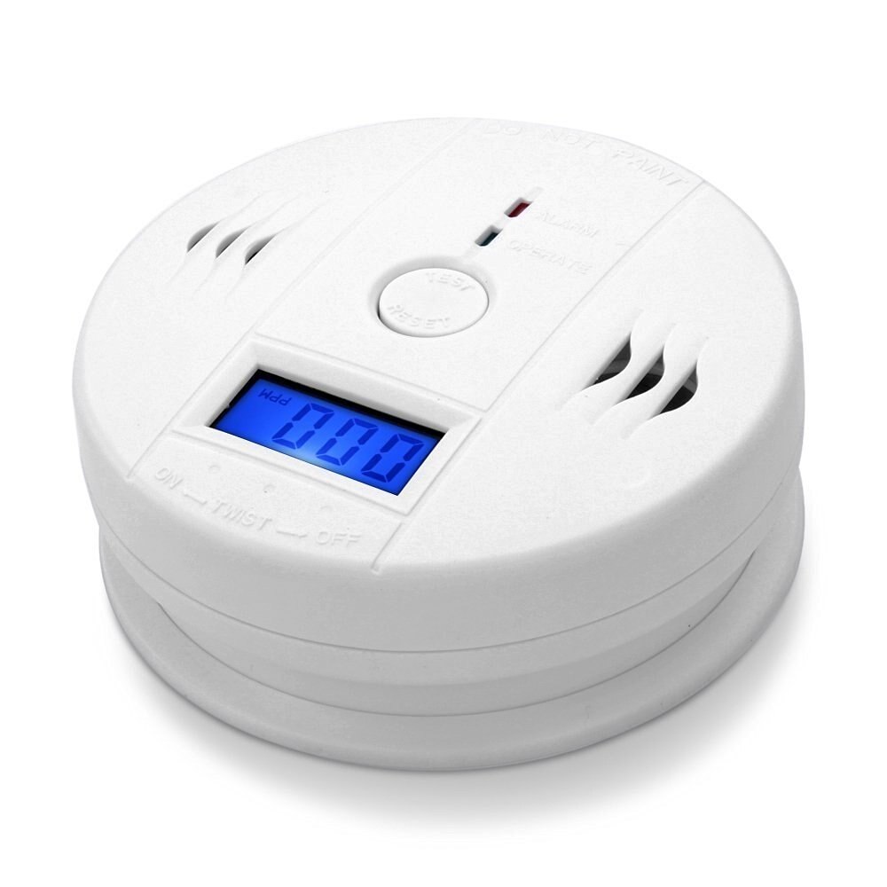 Yobang Security Loud 85db Photoelectric Carbon Monoxide Detectors CO Gas Sensor Independent CO Poisoning Gas Alarm Detector