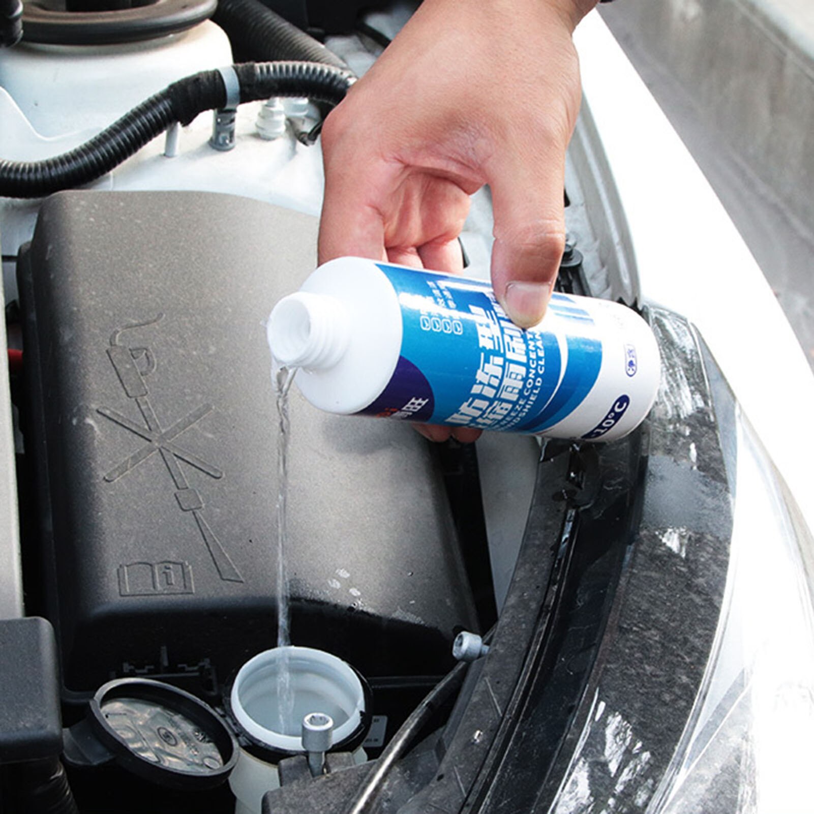 200ML Car Wiper Water Anti-freezing Car Glass Cleaning Fluid For Glass Washing Clean