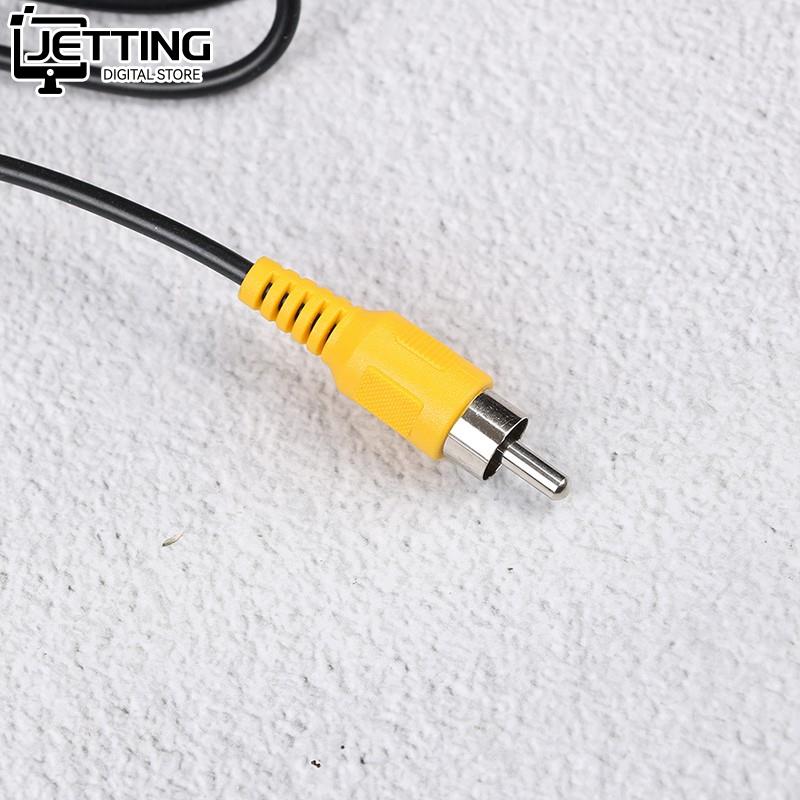 1pc 1.5M 3.5mm 1/8 "Mono męski wtyk na pojedynczy męski kabel przejściowy audio wideo RCA