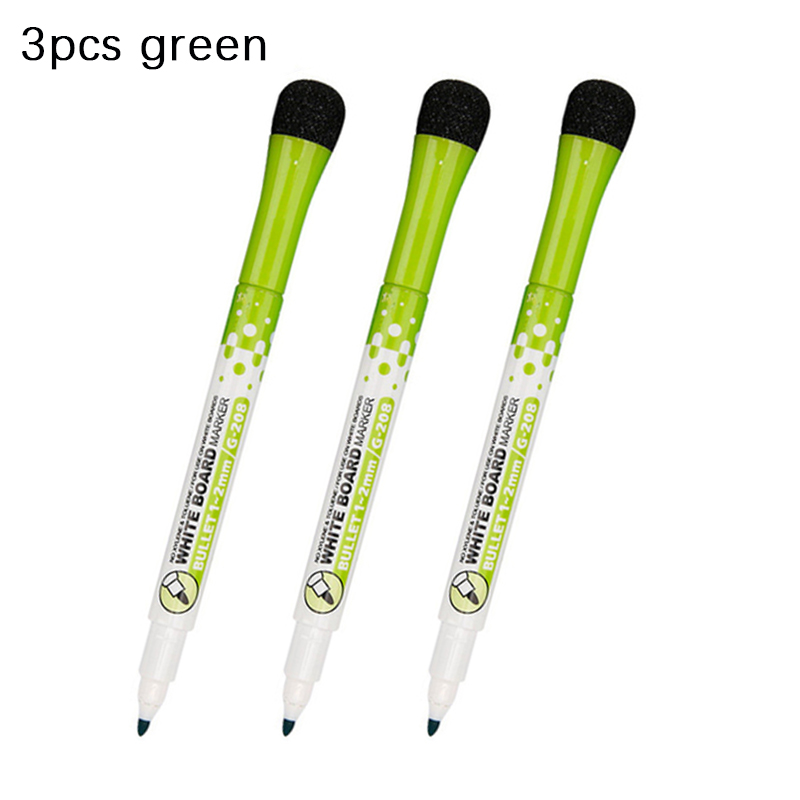 Stylos pour tableau blanc 8 couleurs, stylo magnétique à base d'eau avec capuchon effaçable, pointe Fine, peinture magnétique pour enfants, maison, bureau, école: Rouge