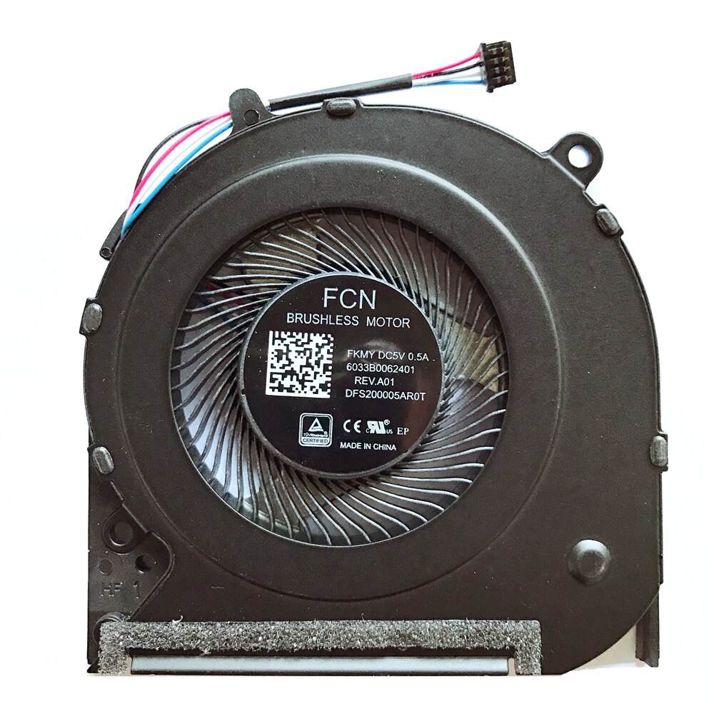laptop CPU cooling fan Cooler Notebook PC for HP 14-CF 14-CK 14-CM 240 246 G7 240G7 246G7 6033B0062401 DFS200005AR0T FKMY