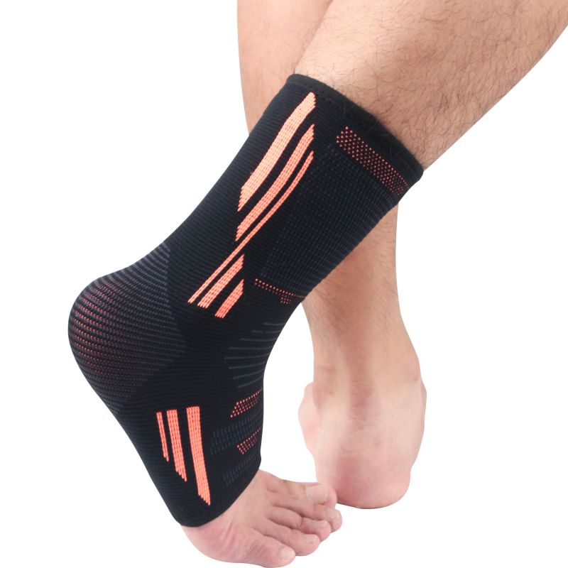 Breathable for Injury Recovery Joint Pain Sports Socks 1 PCS Ankle Brace Compression Support Sleeve Elastic