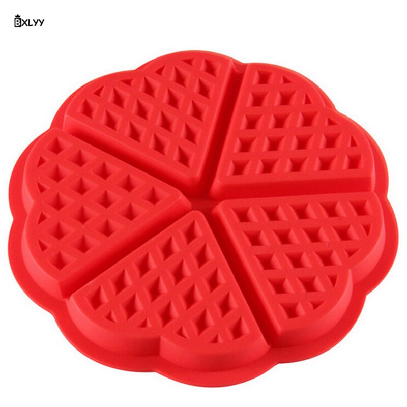Bakaccessoires siliconen wafelvorm bakvorm siliconen mal wafelijzer ovenschaal wafels bakken siliconen vormen keuken .8z: 2