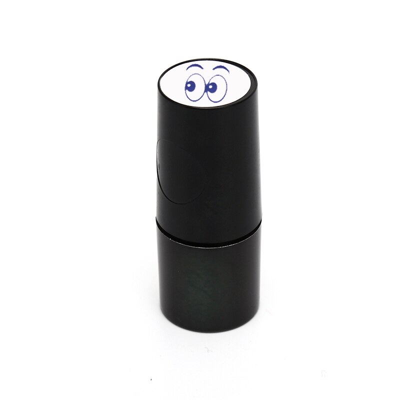 Estampador de bolas de Golf, sello de impresión de plástico de larga duración, secado rápido, multicolor, accesorios de Golf, 1 unidad: Eyes