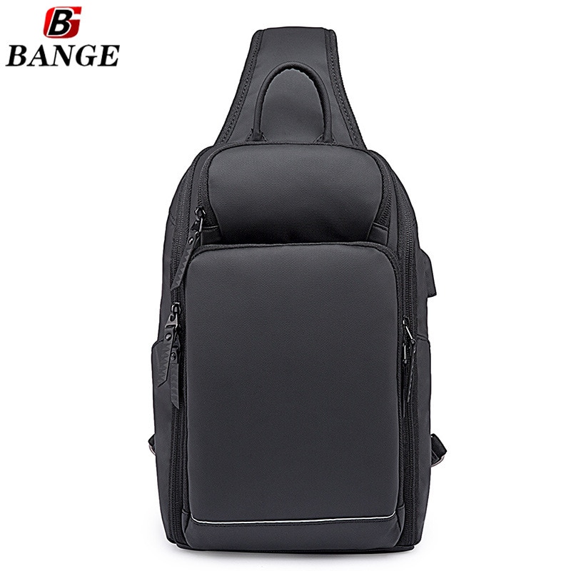 Men Sports Shoulder Bag for 9.7inch IPad Cross Body Bags Breathable Chest Pack Waterproof Messenger Women Male Sling Casual Bag