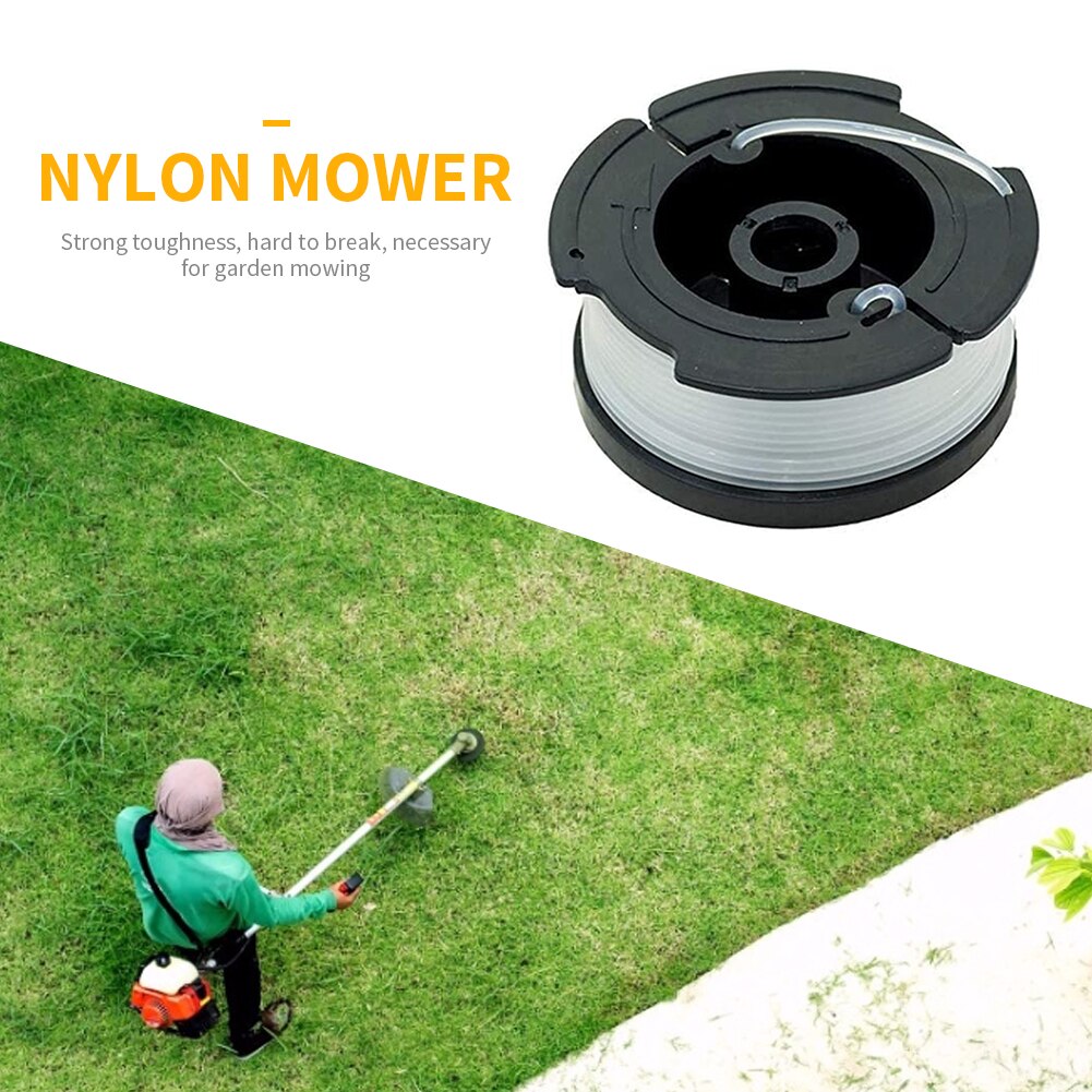 Trimmer Line For Black For Decker String Trimmer Replacement Parts AF-100-3ZP Spool Line 30ft/ 0.065" Plastic + nylon 76 ord