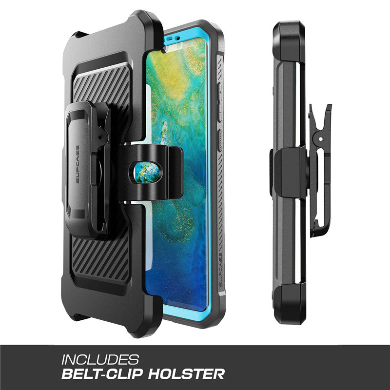 (supskal för huawei  p30 pro (utgåva) ub pro slitstarkt helkroppsskal med inbyggt skärmskydd + stöd