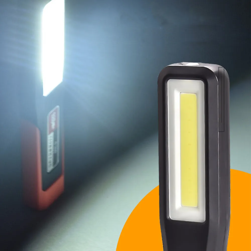 Leistungsstarke Kolben LED Arbeit Licht Auto Garage Mechaniker Lampe USB Aufladbare Taschenlampe Magnetische Taschenlampe Notfall Licht Warnlicht