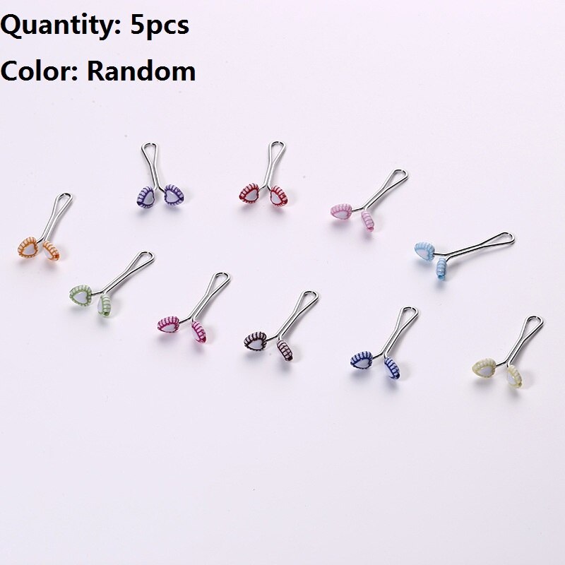 5 stücke Perle Clip Schal Stift Kopftuch Schal Schal Zubehör Dame Muslim Schal Clips Neue Moslemisches Hijab Schal Stift: Ramdom-I