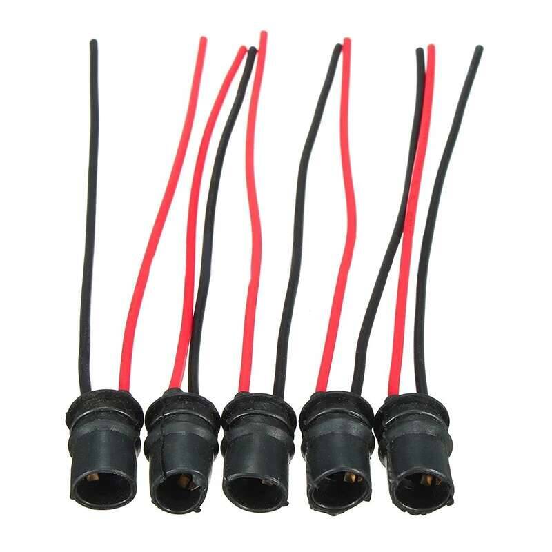 10 st  t10 w5w kilformade lamphållare förlängning led-lampa sockelhållare reservdelar till bildelar