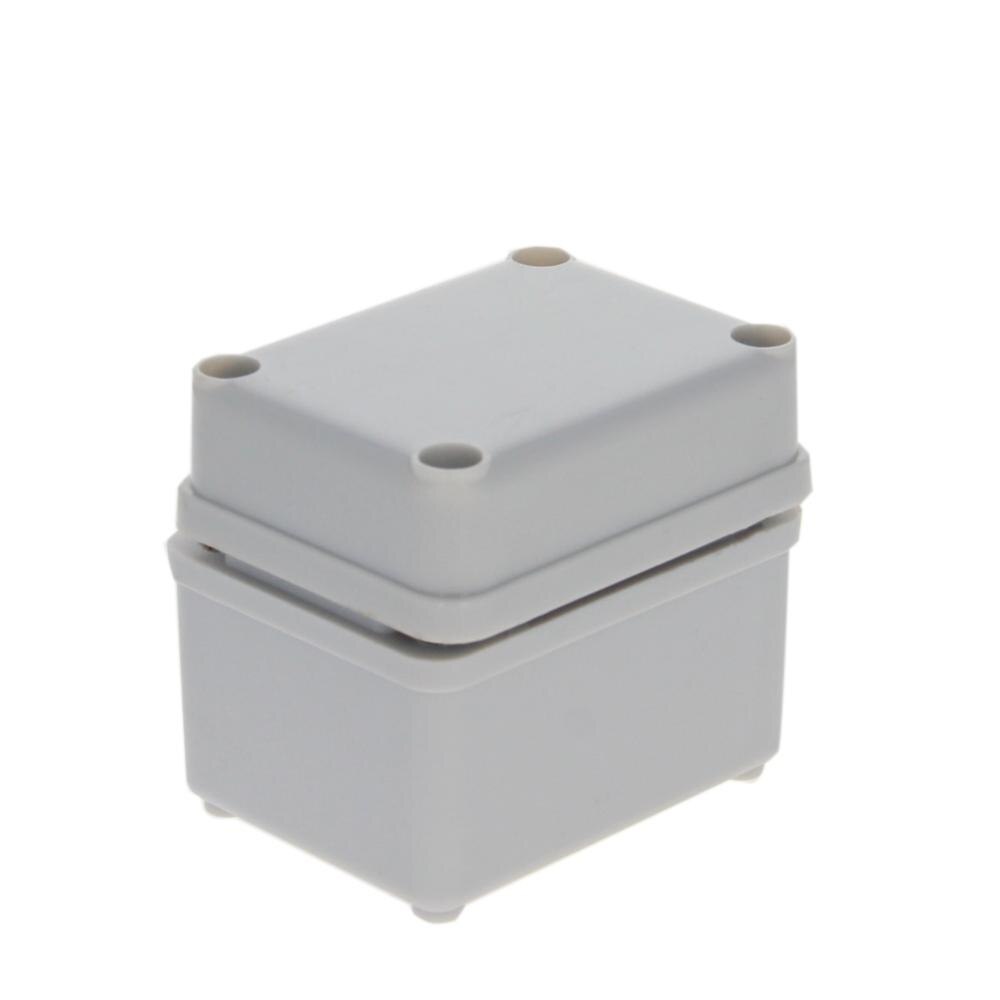 Fielect Waterproof Junction Box with Screw Rubber Ring IP65/IP67 158*90*60/263*182*95/111*64*37/158*90*46/120*81*65/180*80*70mm: 65x50x55