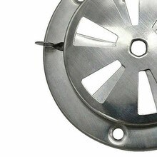 Vent Damper Air Vent Kitchen Roaster Stainless Steel Test Chamber Vent Stove