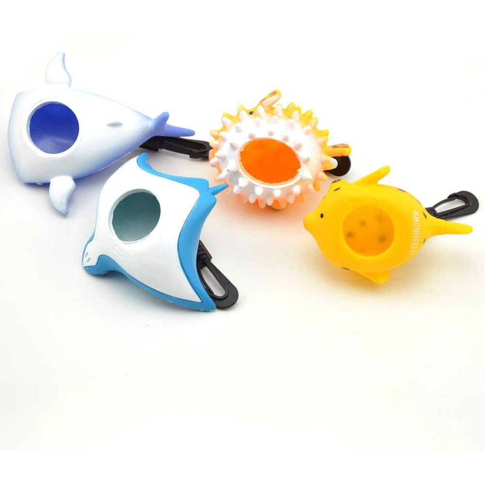 kreskówka ryba nurkować ustnik osłona pyłoszczelna uchwyt regulatora z klipsem ośmiornica bezpieczne akcesoria ochronne drugiego etapu