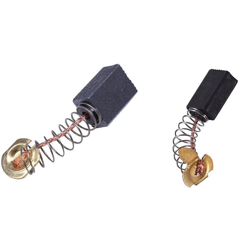 10 sztuk 15mm x 10mm x 5.9mm elektronarzędzia szczotka silnika węglowego i 8 sztuk 12x9x6mm elektryczna szlifierka kątowa szczotki węglowe CB411: Default Title